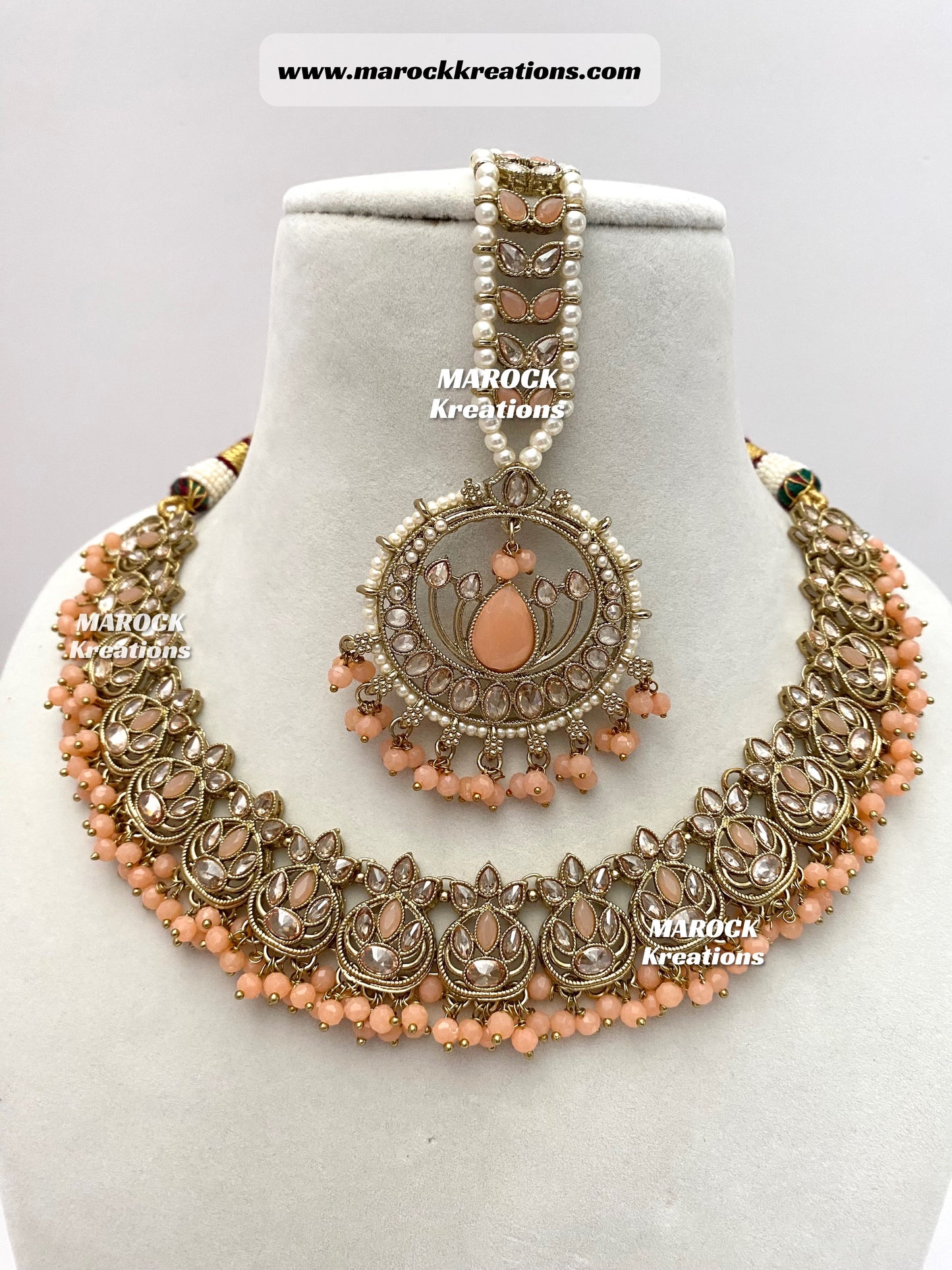 Antique Polki Necklace set