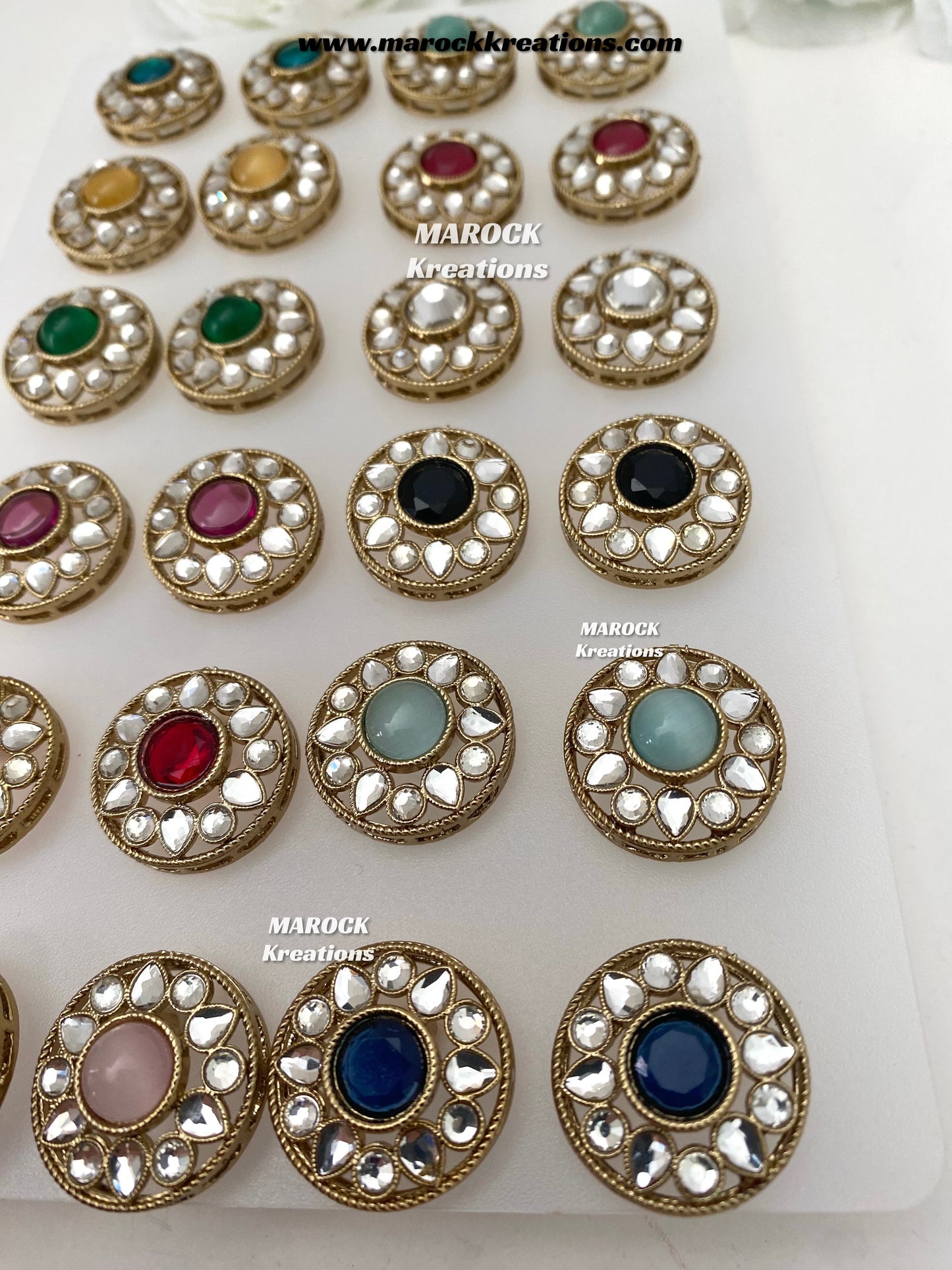 Uncut Kundan Studs/Earrings