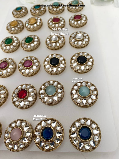 Uncut Kundan Studs/Earrings
