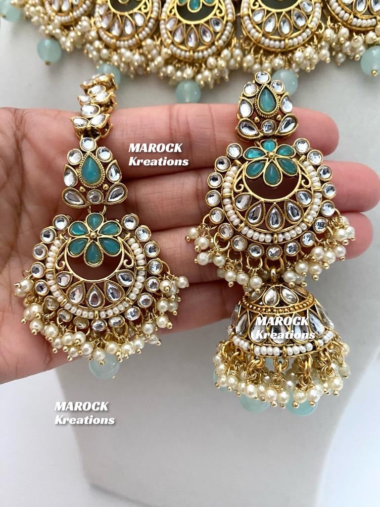 Premium Quality Kundan Necklace set