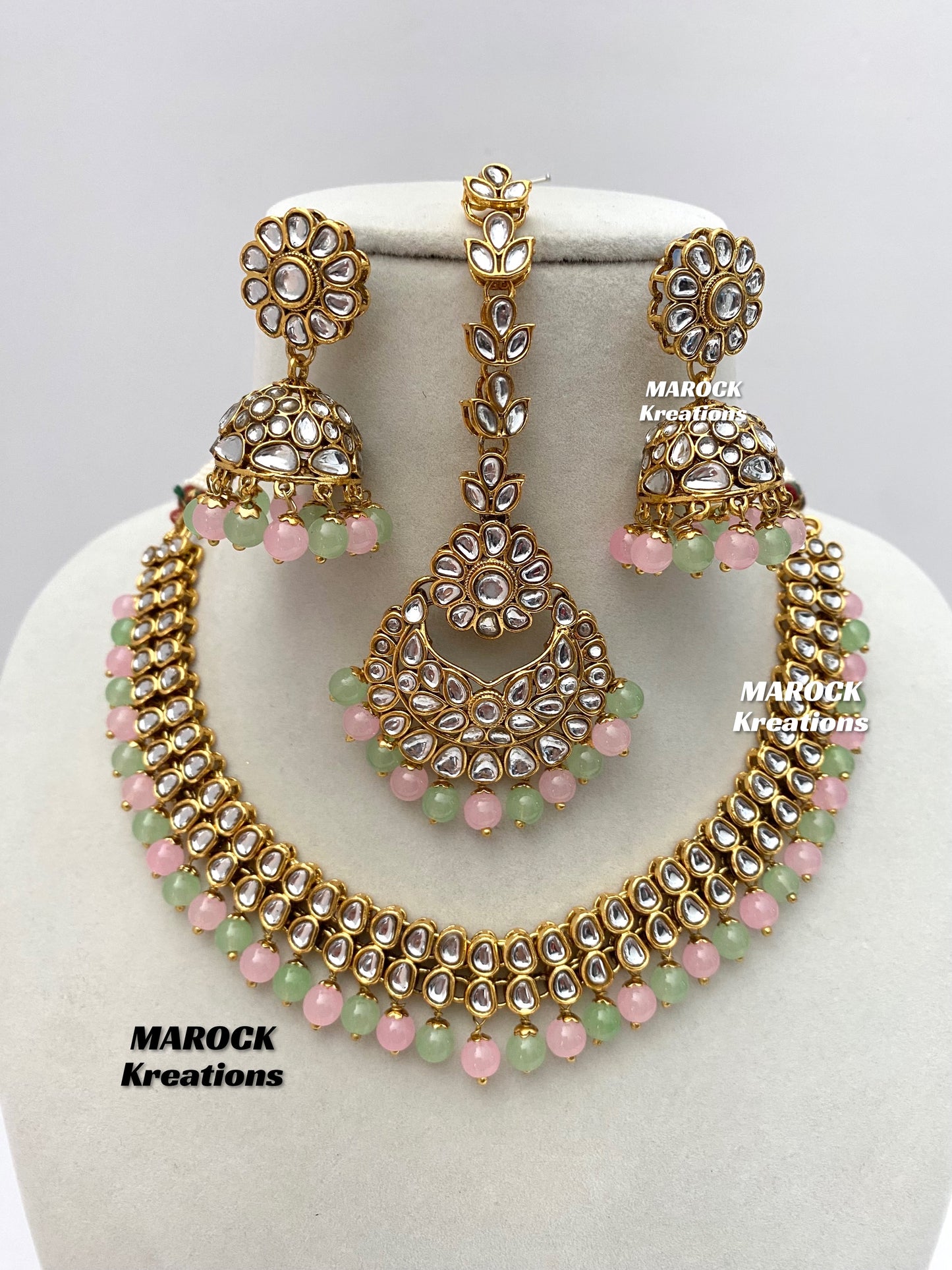 Premium Quality Kundan Necklace set