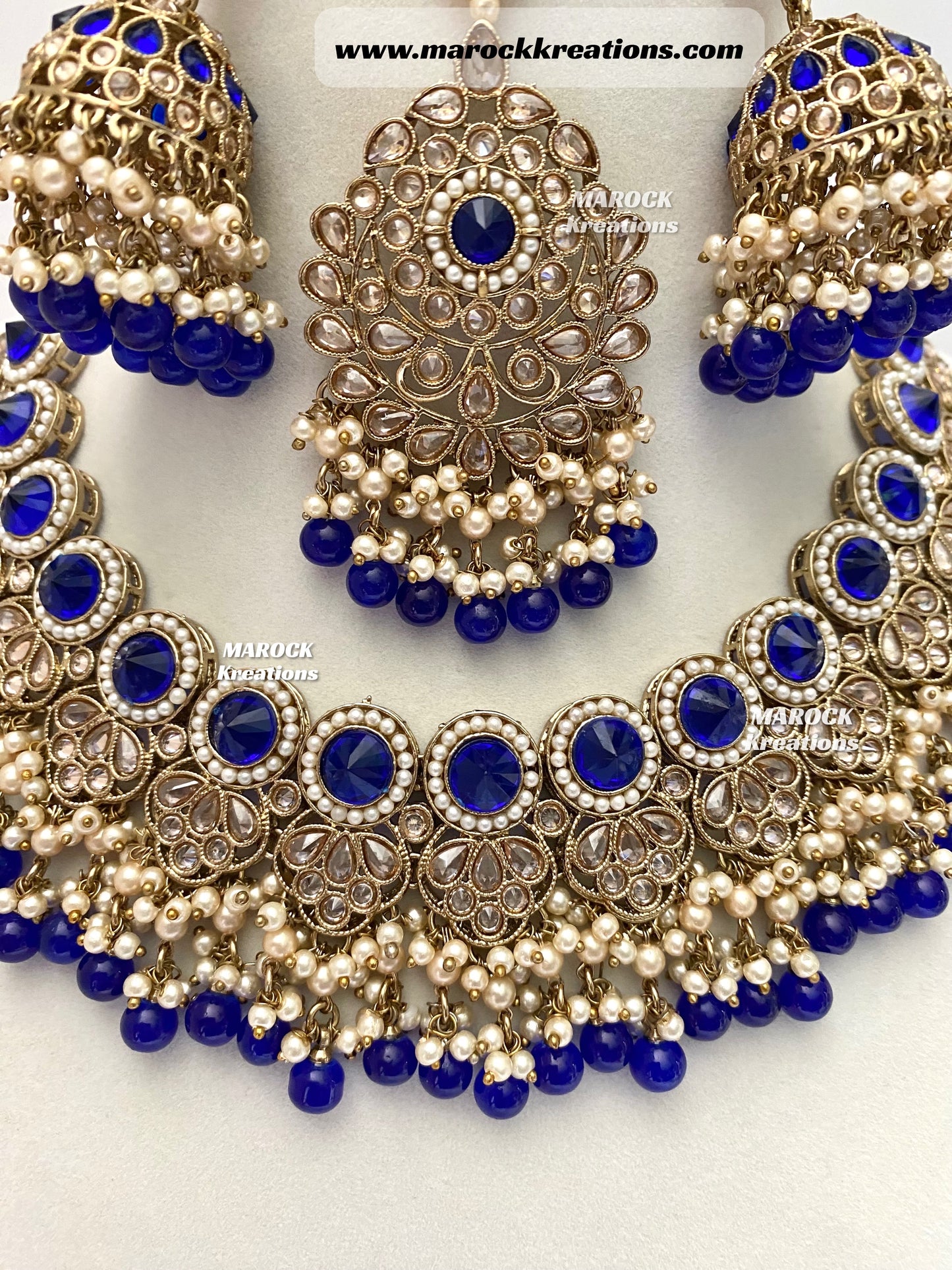 Aalia Antique Polki Necklace set