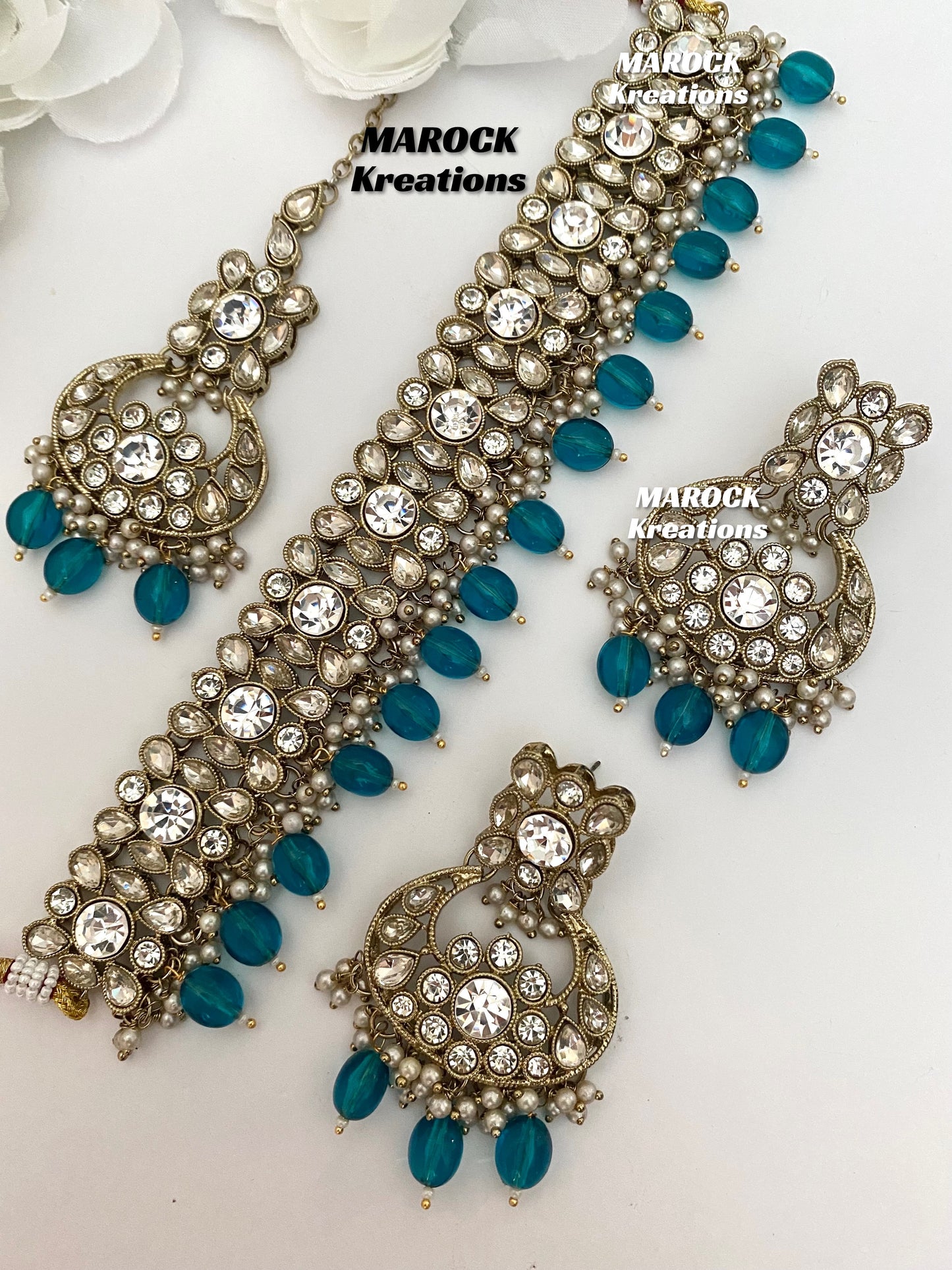 Kundan choker set