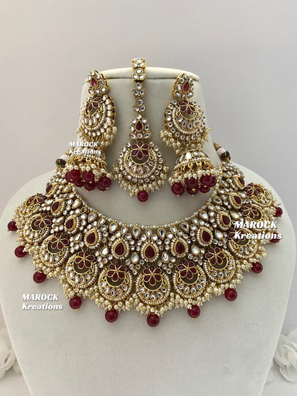 Premium Quality Kundan Necklace set