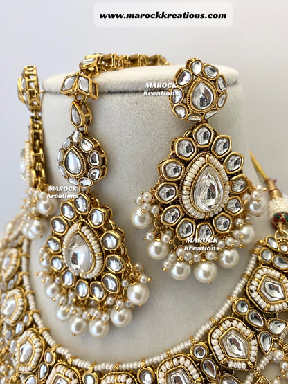 Sania Premium Quality Kundan Necklace set