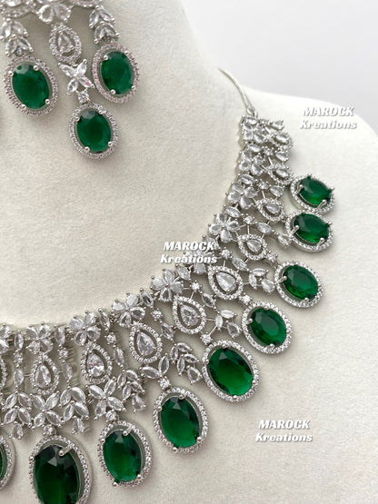 Amaya American Diamond Necklace set