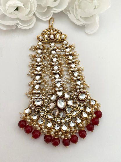 Oversized Kundan Jhoomer/Passa