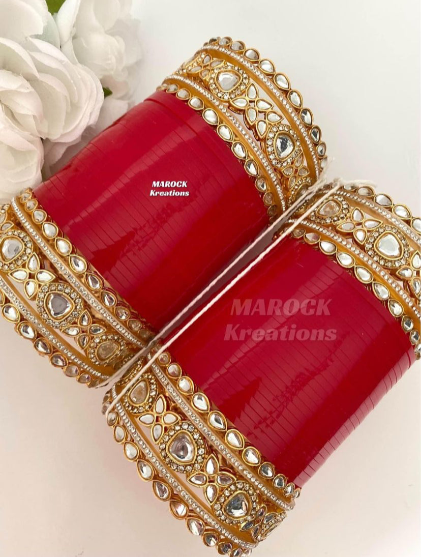 Kundan Bridal Choora/Bridal Bangles