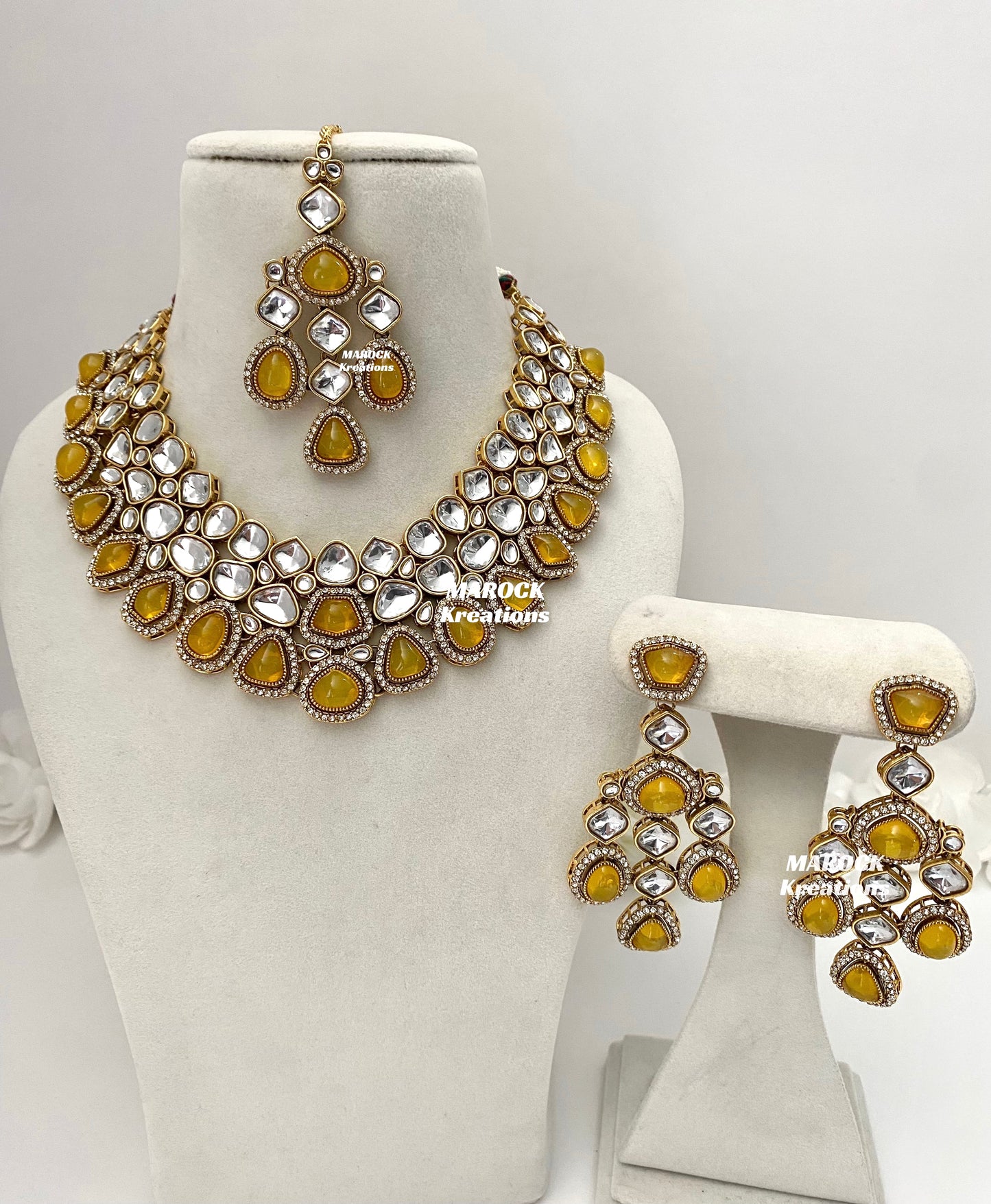 Patriza Sabyasachi inspired Premium Quality Kundan Statement Necklace set