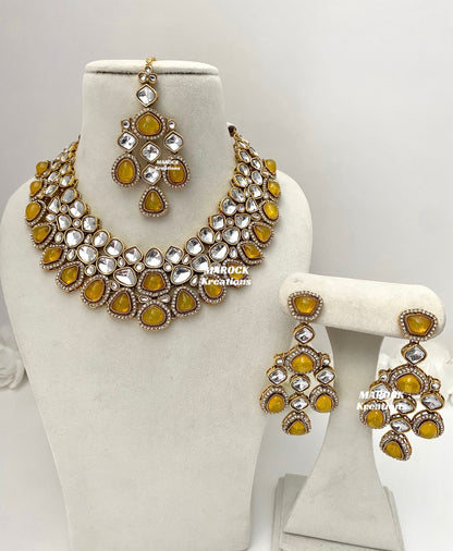 Patriza Sabyasachi inspired Premium Quality Kundan Statement Necklace set