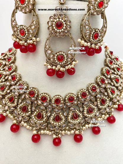 Antique Polki Necklace set