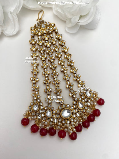 Premium Quality Kundan Jhoomer/Passa