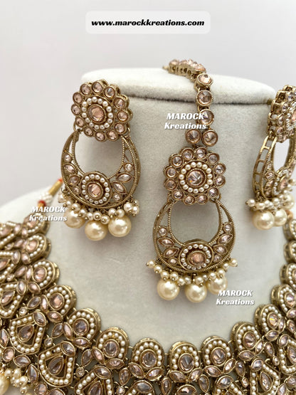 Antique Polki Necklace set