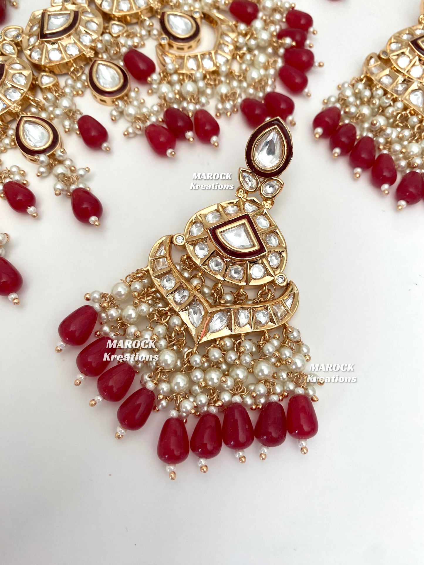 Riya Tyani inspired Premium Quality Gold plated kundan choker set