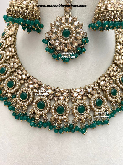 Sameera Polki Necklace set