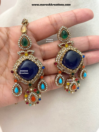 Niharika Sabyasachi inspired Premium Quality Kundan statement choker/necklace set