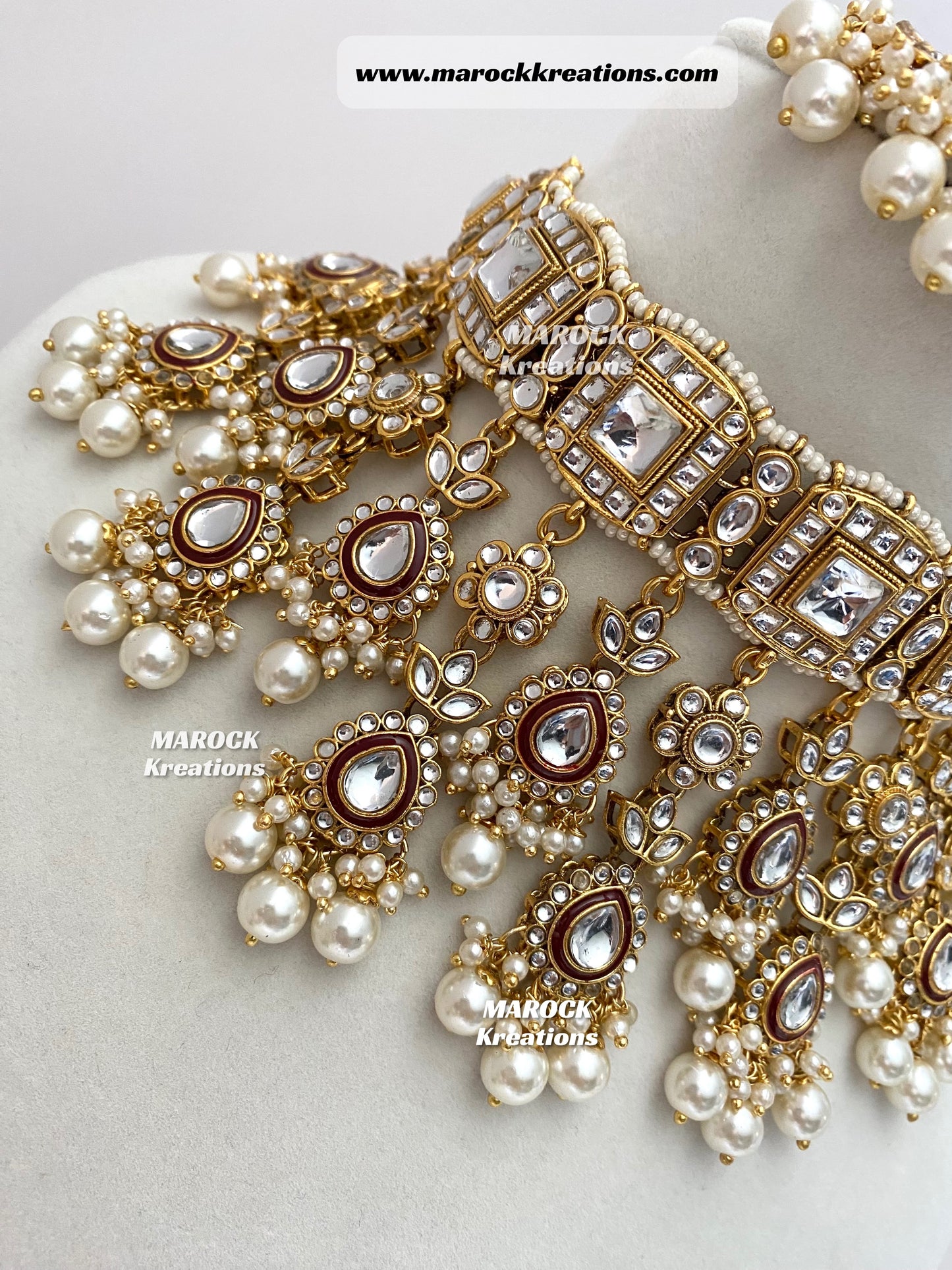 Zoya Premium Quality Kundan Statement Necklace set