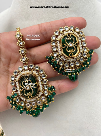 Premium Quality Kundan Statement choker set