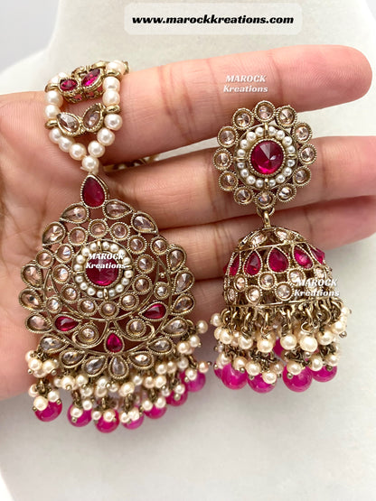 Aalia Antique Polki Necklace set