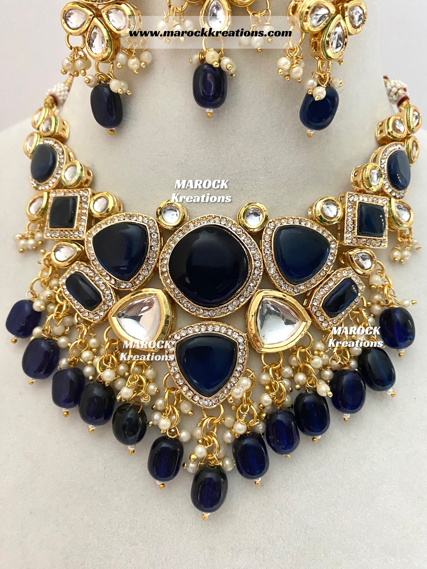 Kundan Statement Necklace set