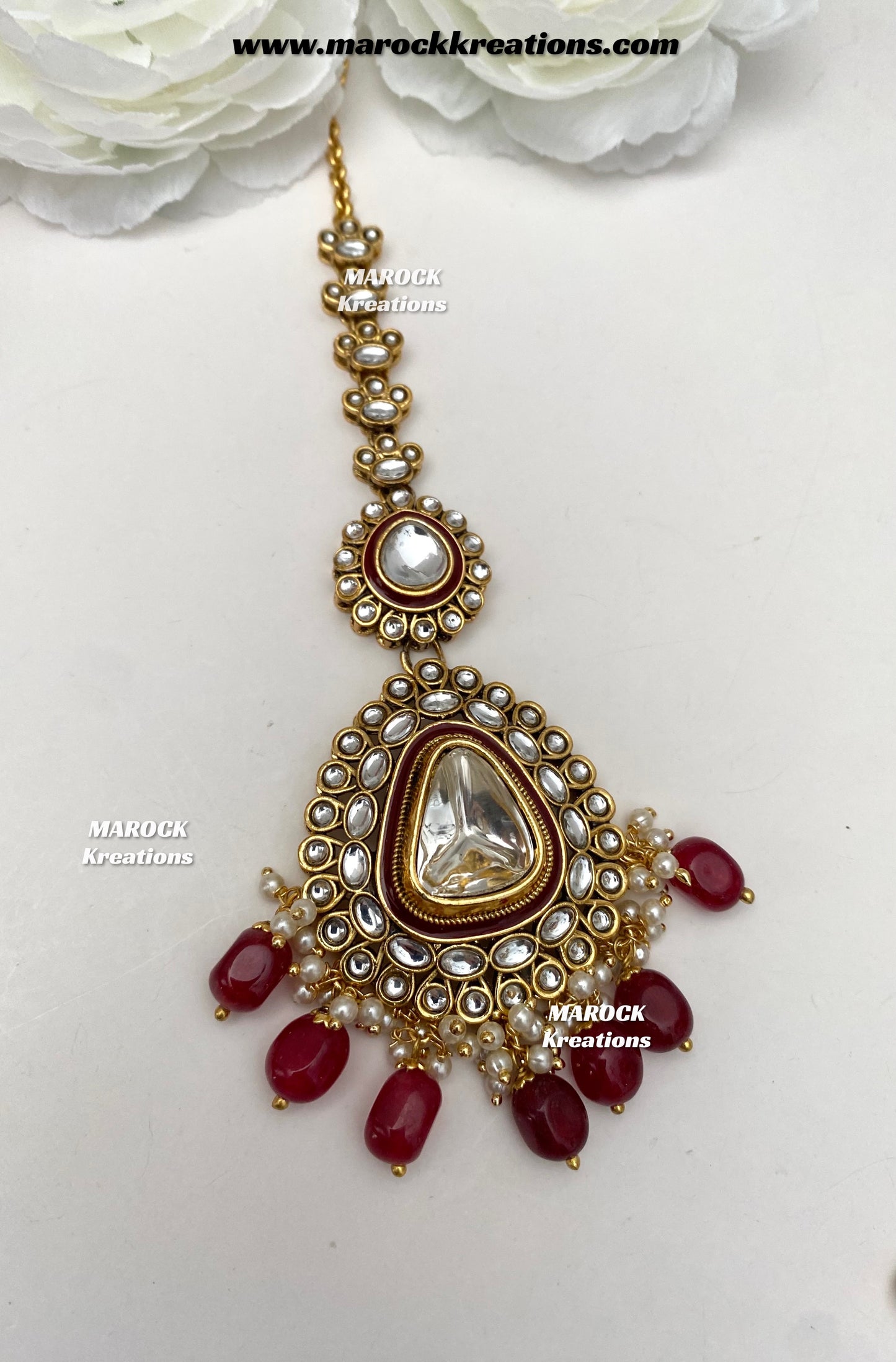 Nayema Premium Quality Kundan Statement Bridal set