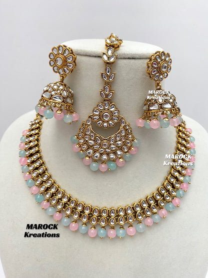 Premium Quality Kundan Necklace set