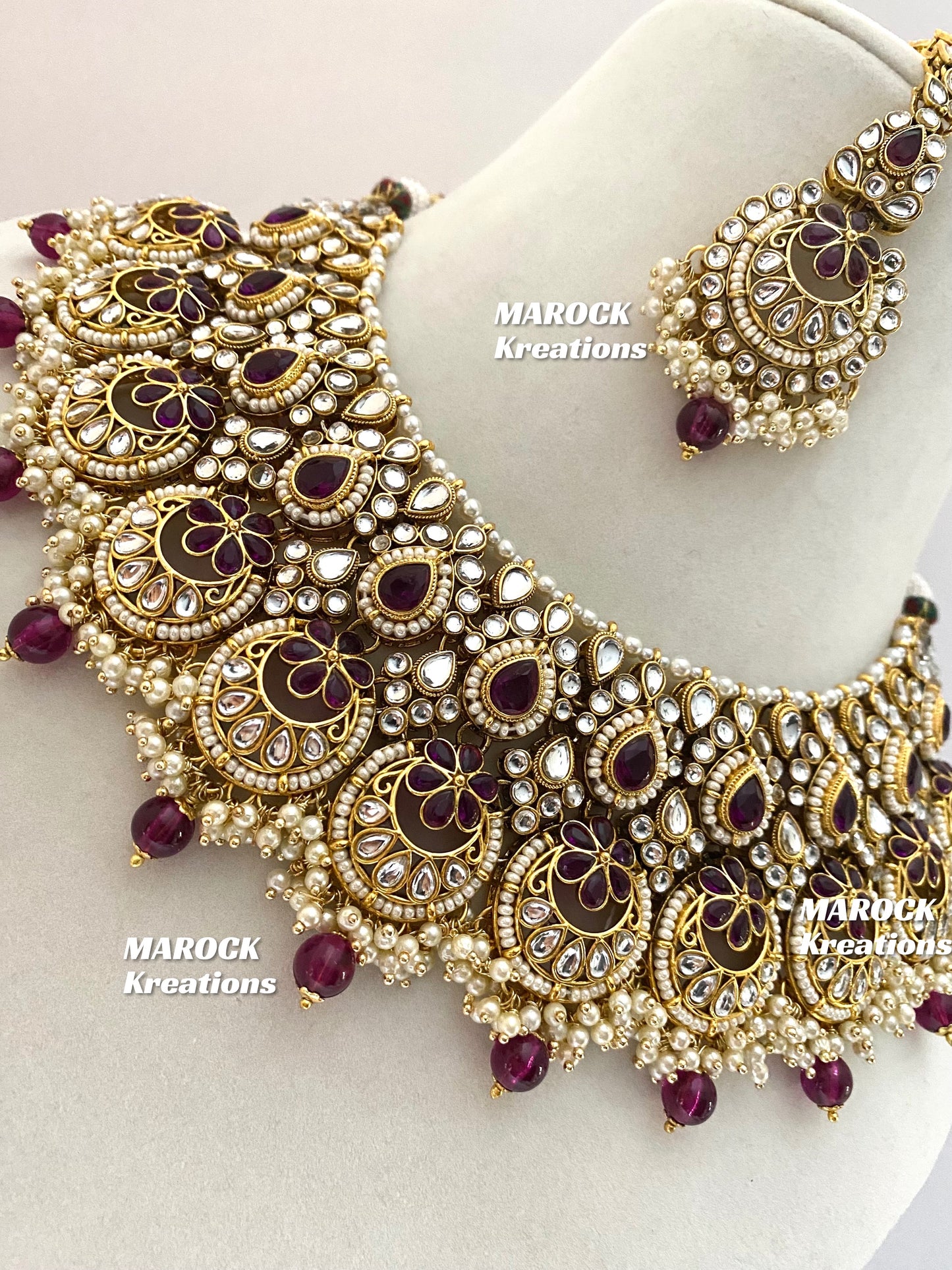 Premium Quality Kundan Necklace set