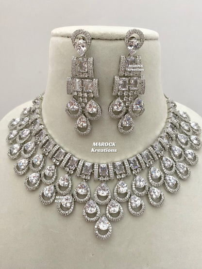 American Diamond Necklace set