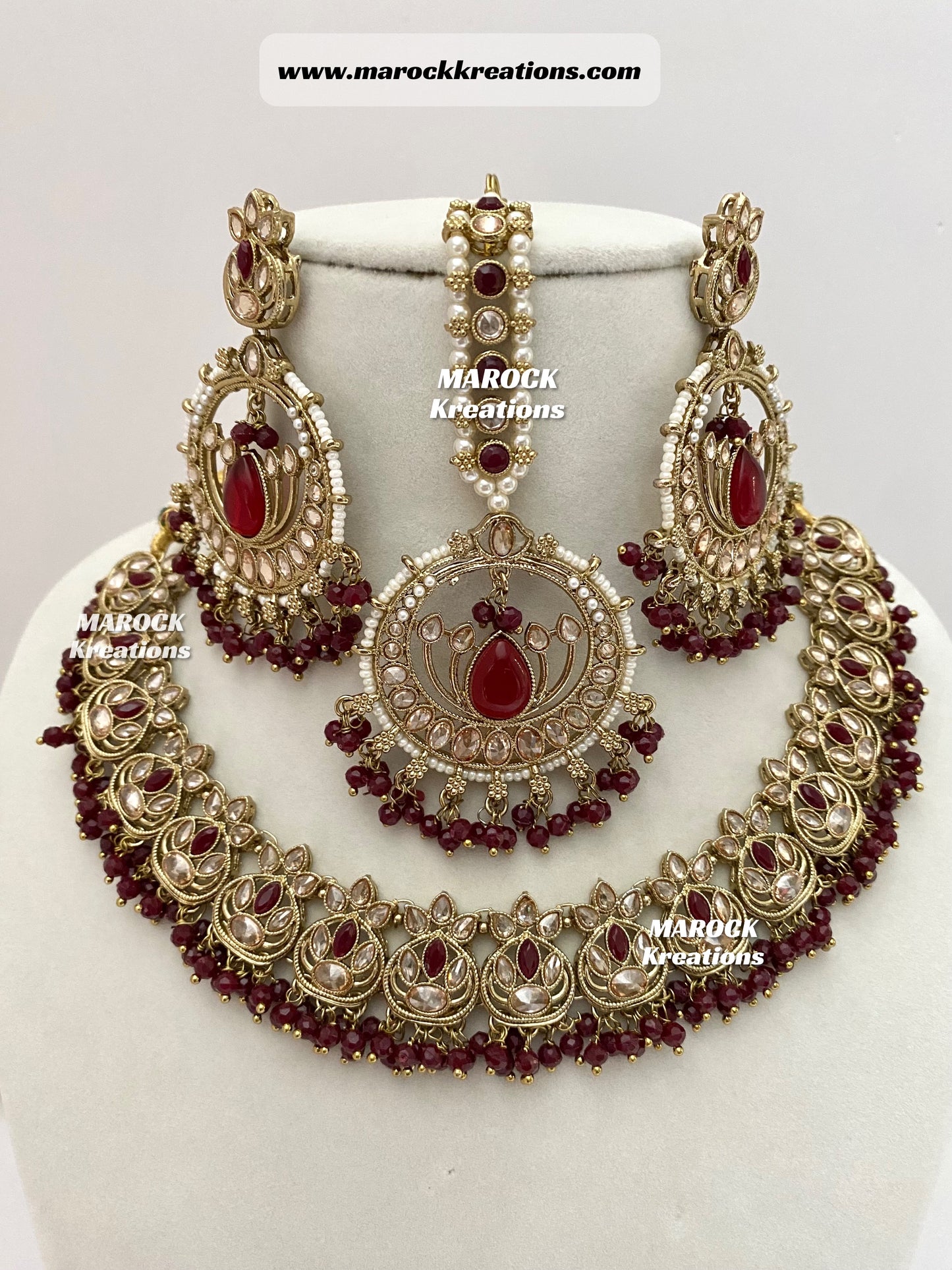 Antique Polki Necklace set