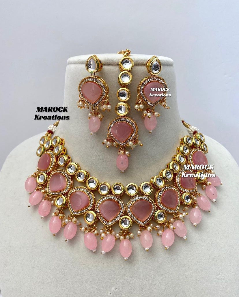 Kundan Statement Necklace set