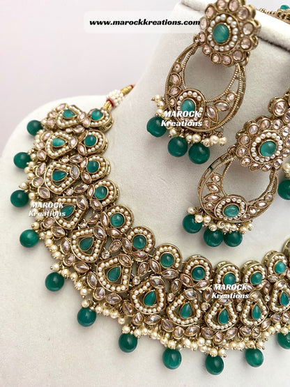 Antique Polki Necklace set