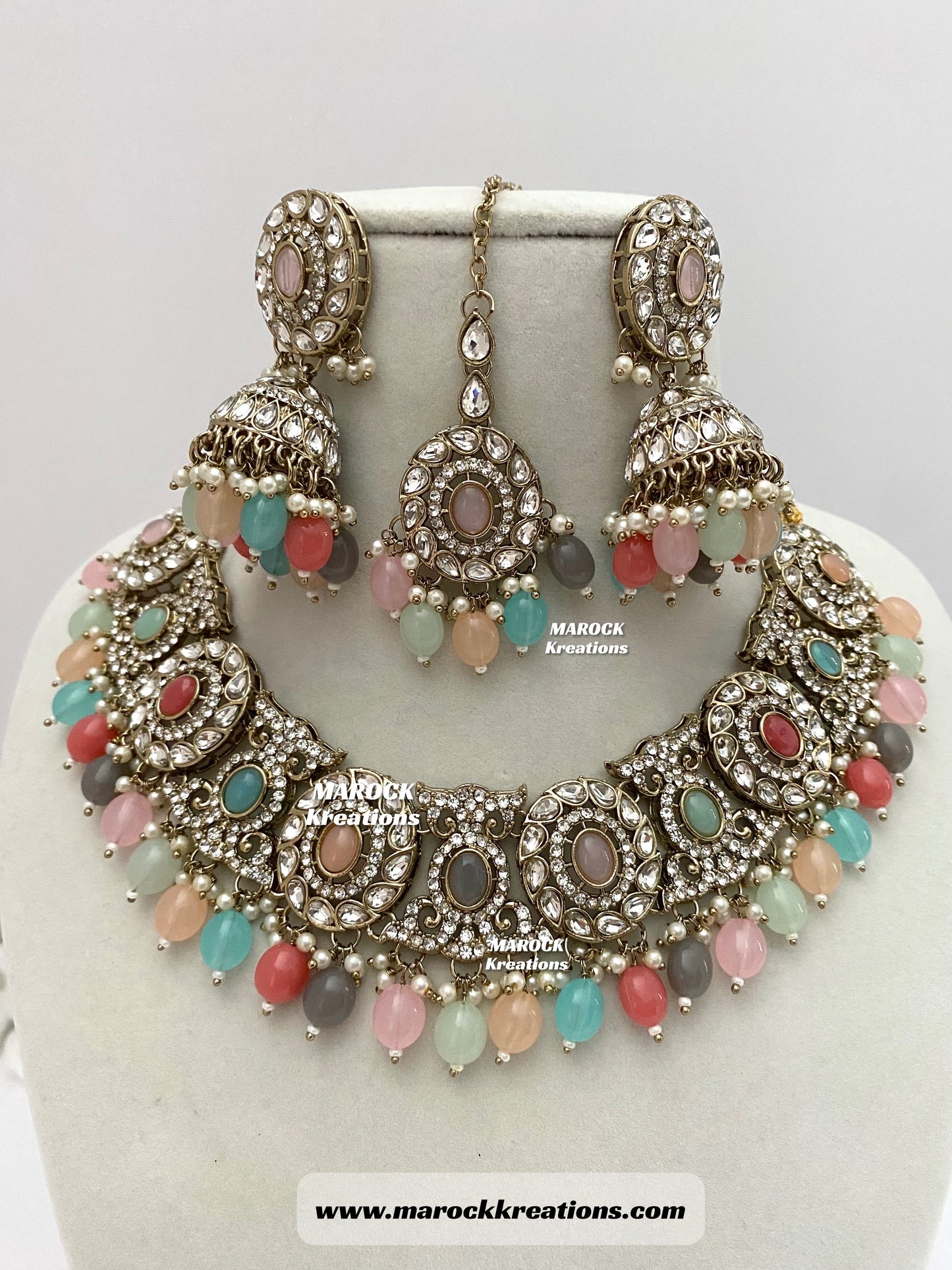 Kundan and stones Necklace sets