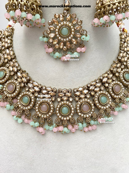 Sameera Polki Necklace set
