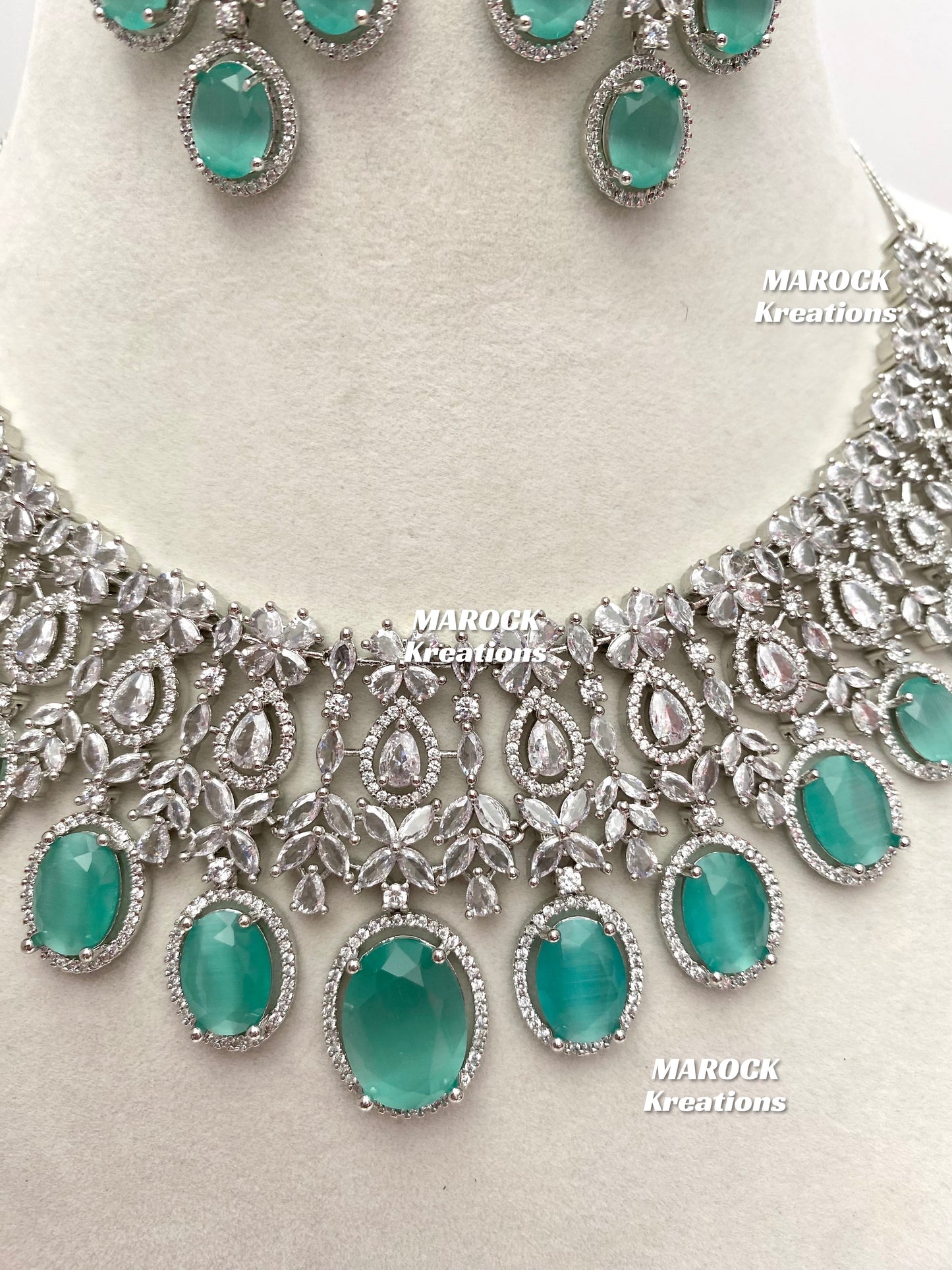 Amaya American Diamond Necklace set