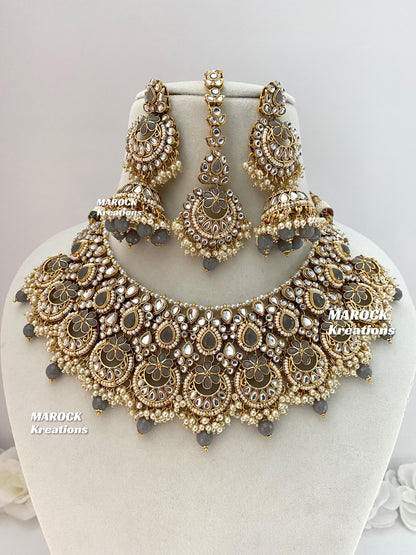 Premium Quality Kundan Necklace set