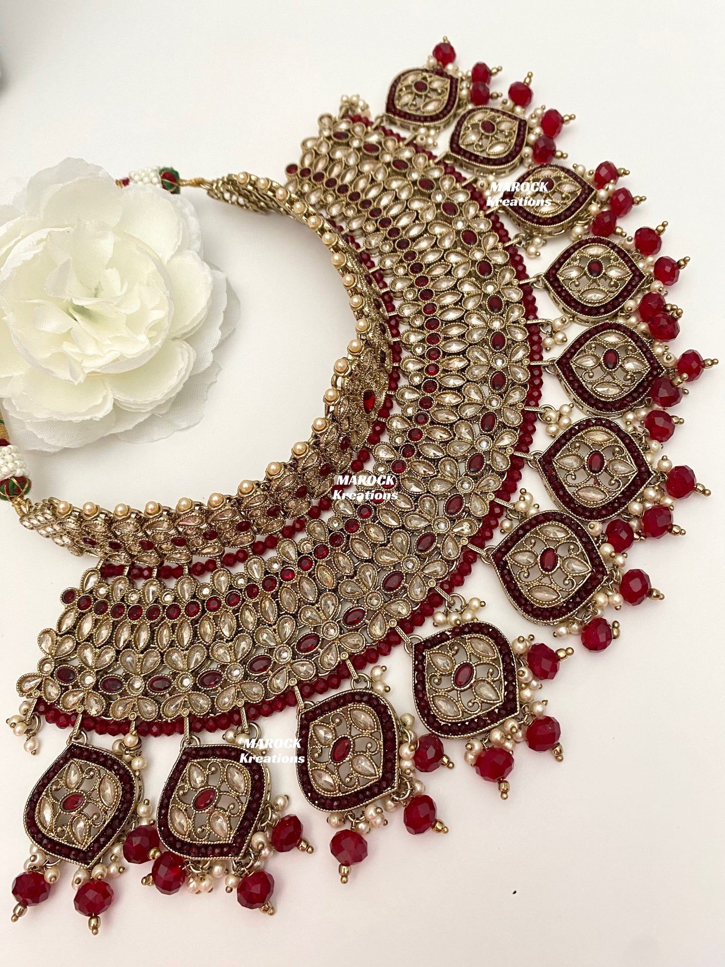Tashi Premium Quality Polki Statement Bridal set