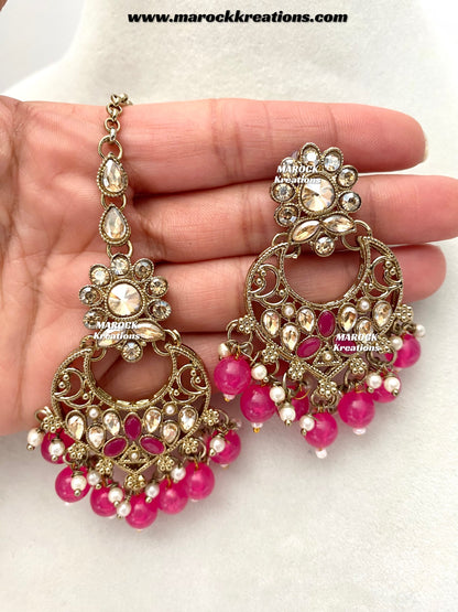 Shefa Polki Necklace set