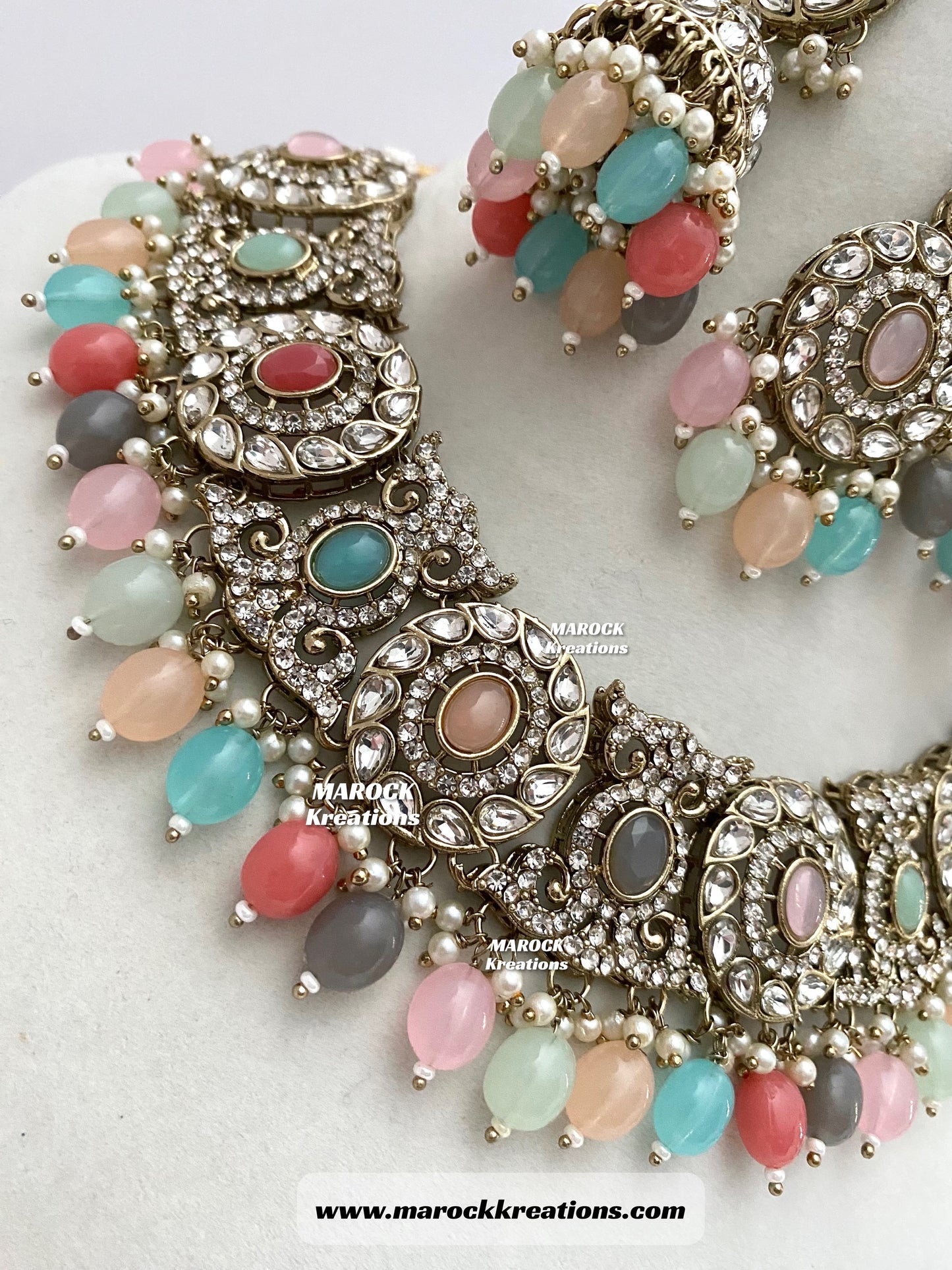 Kundan and stones Necklace sets