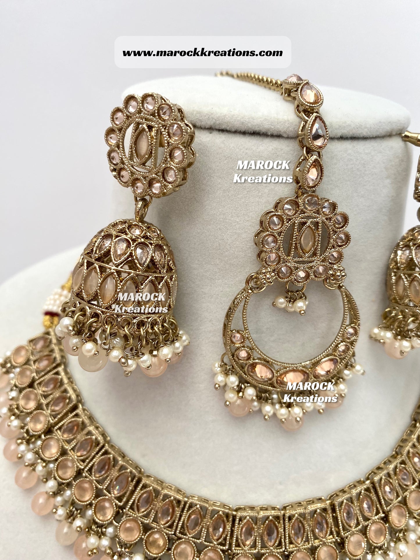 Alisha Antique Polki Choker/Necklace sets