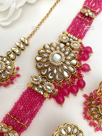 Ginni Premium Quality Kundan choker set