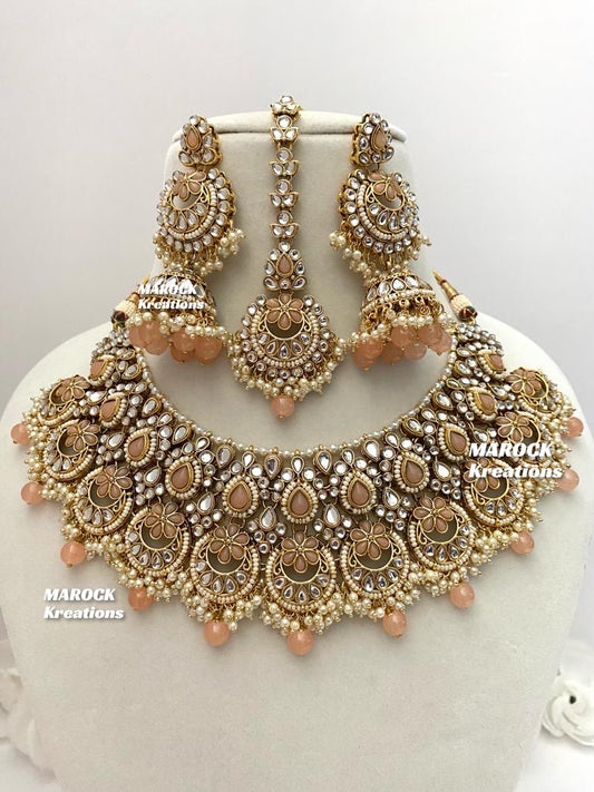 Premium Quality Kundan Necklace set