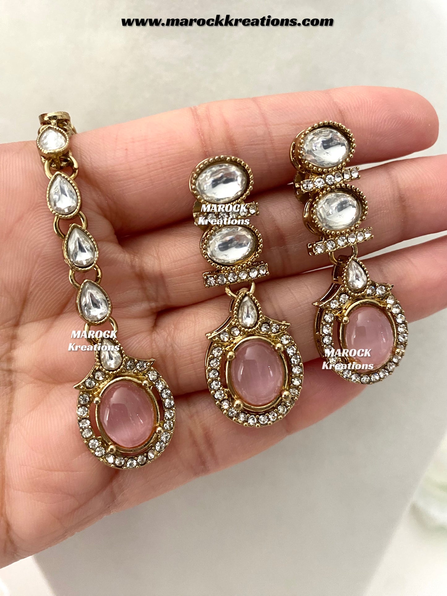 Areeba Kundan Necklace set