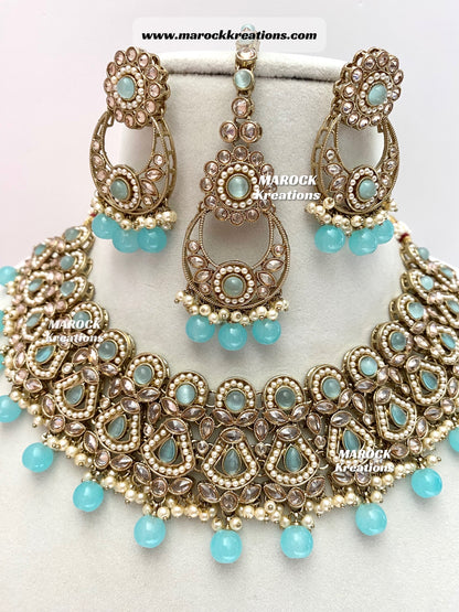 Antique Polki Necklace set