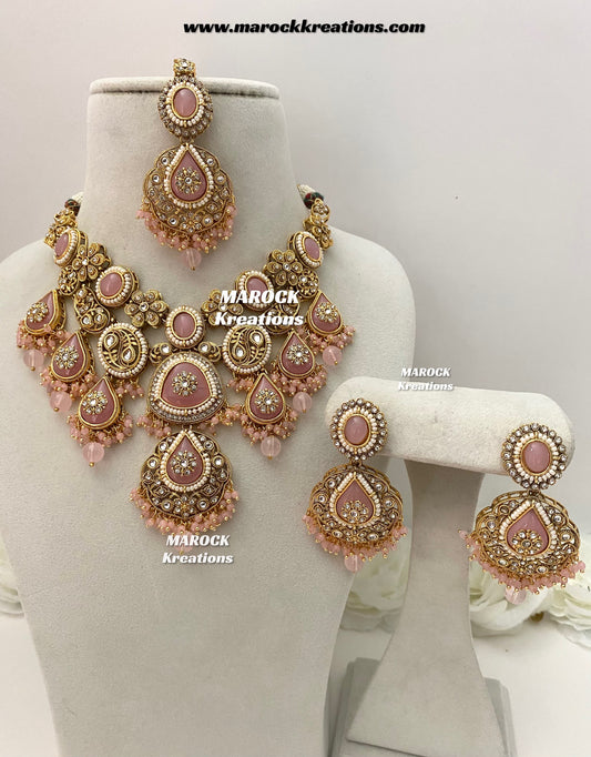 Rufsana Sabyasachi inspired Premium Quality Kundan statement necklace set