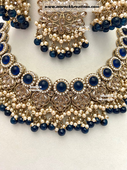 Aalia Antique Polki Necklace set