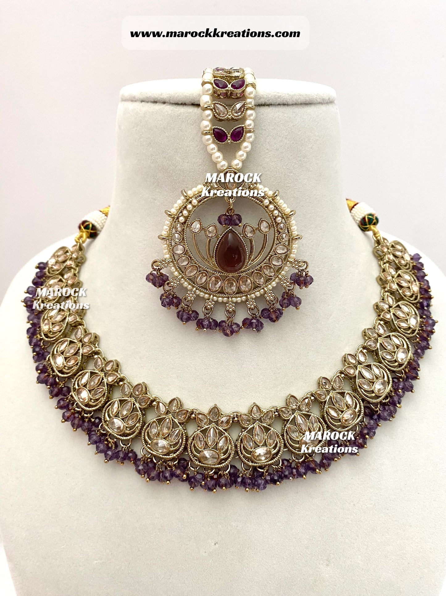 Antique Polki Necklace set