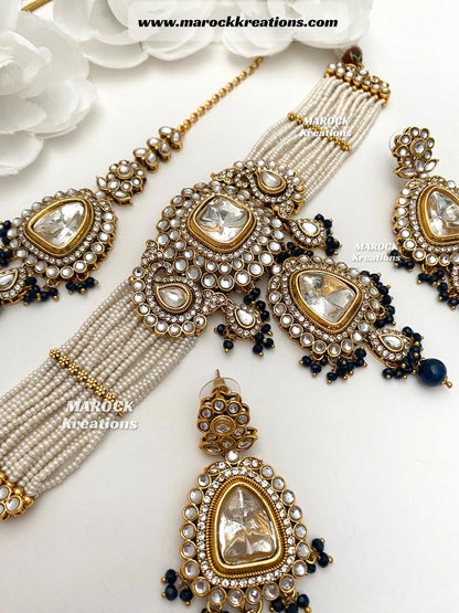 Aarzoo Kundan Statement Choker set