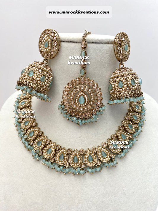 Antique Polki Necklace set