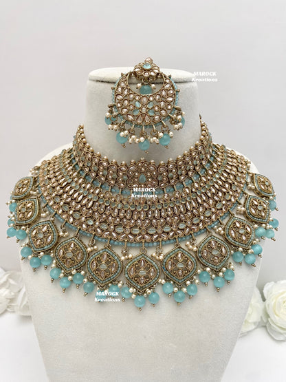 Tashi Premium Quality Polki Statement Bridal set