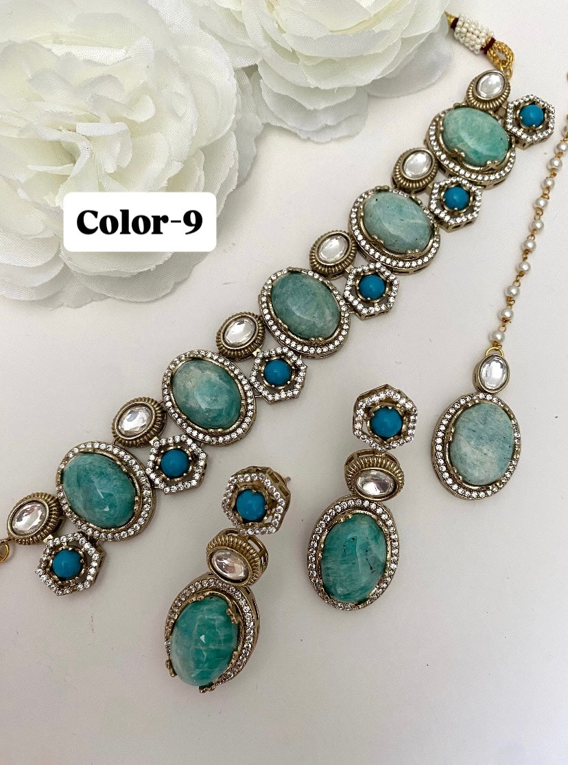 Ridam Sabyasachi inspired Premium Quality Kundan statement choker set